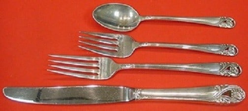 International Silver Spring Glory 4pc Sterling Silver Place Setting (1 of 1)