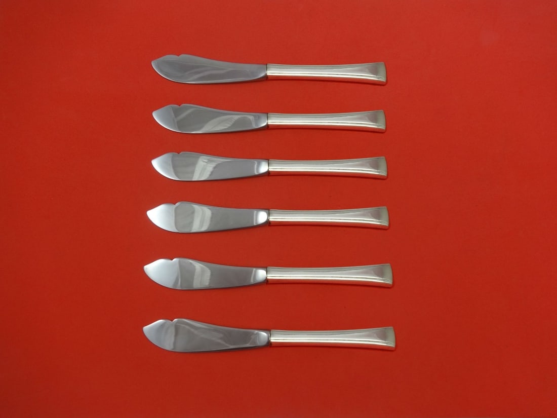 International Sterling Tranquility 6pc Trout Knife Set Custom (1 of 1)