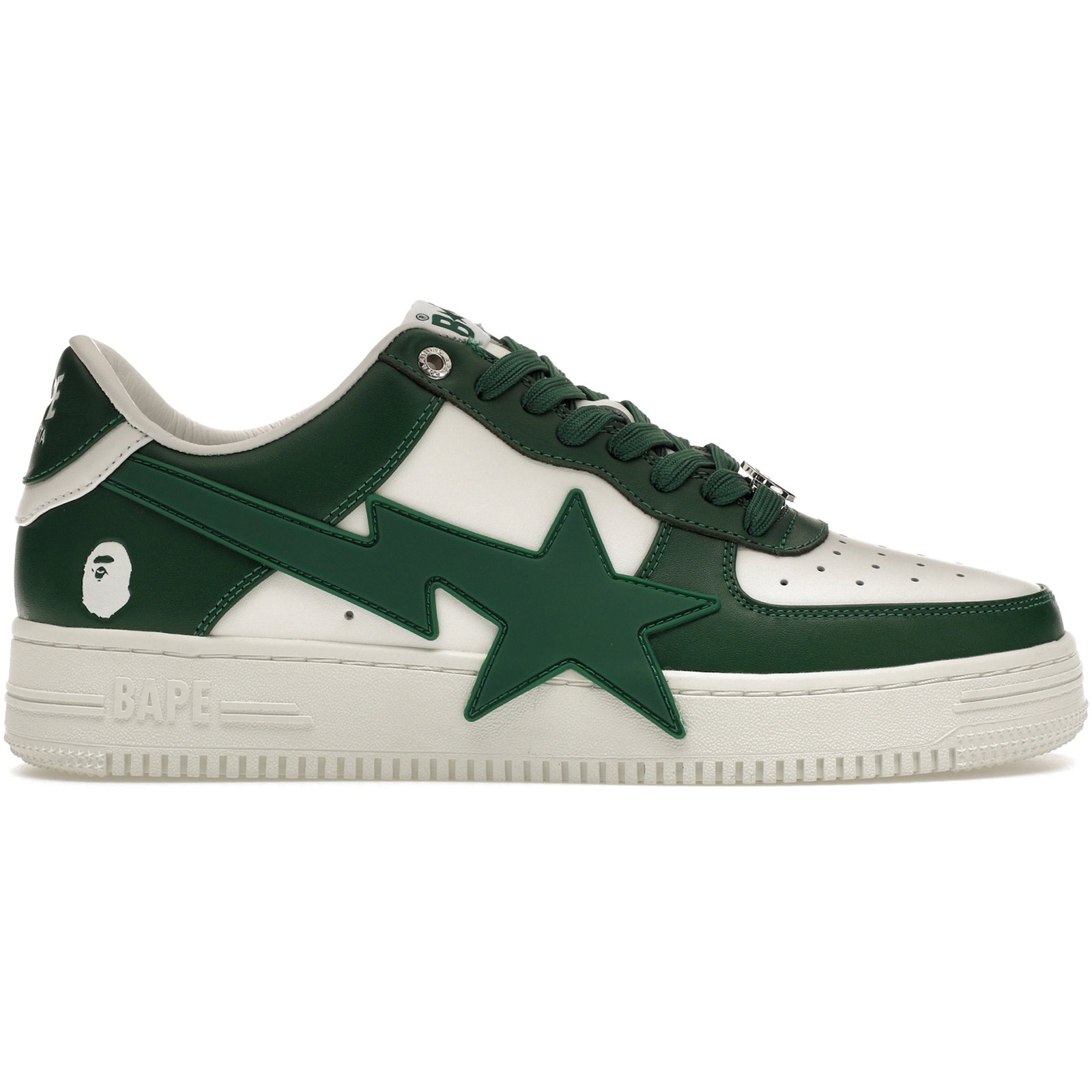 A Bathing Ape Bape Sta OS Green Sneakers Size 10 Men 11.5 Women (1 of 1)