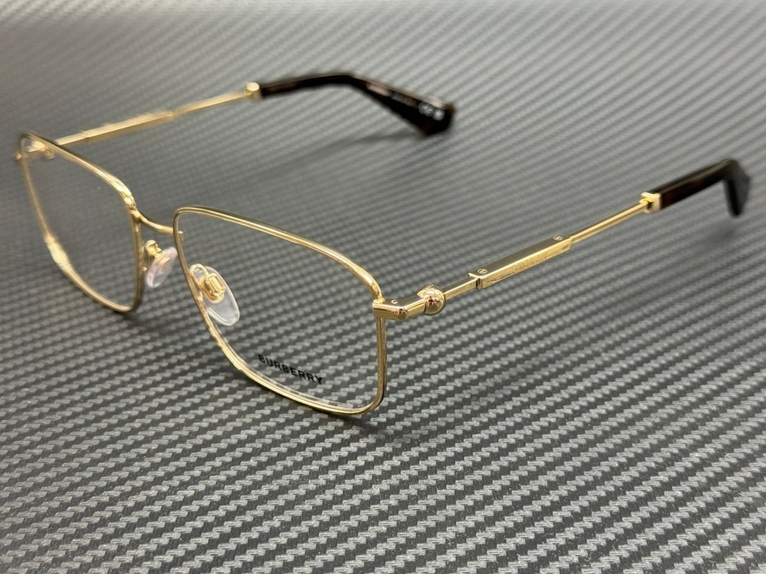 Burberry BE1389 1109 Gold Men's Eyeglasses with Authenticity Certificate (1 of 5)