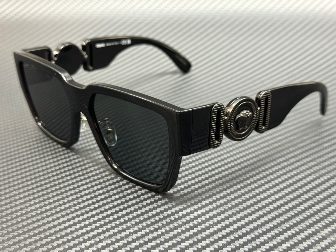 Versace VE4483D 536087 Black Grey 57mm Sunglasses with Authenticity Certificate (1 of 5)