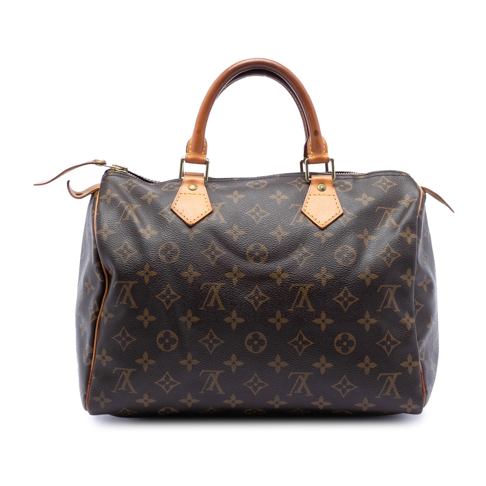 Louis Vuitton Speedy 30 Monogram Canvas Brown Handbag France (1 of 7)