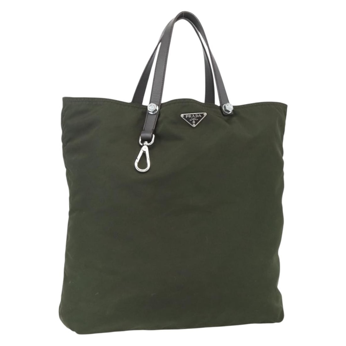 Prada Nylon Tote Bag Open Style in Khaki for Women (1 of 18)