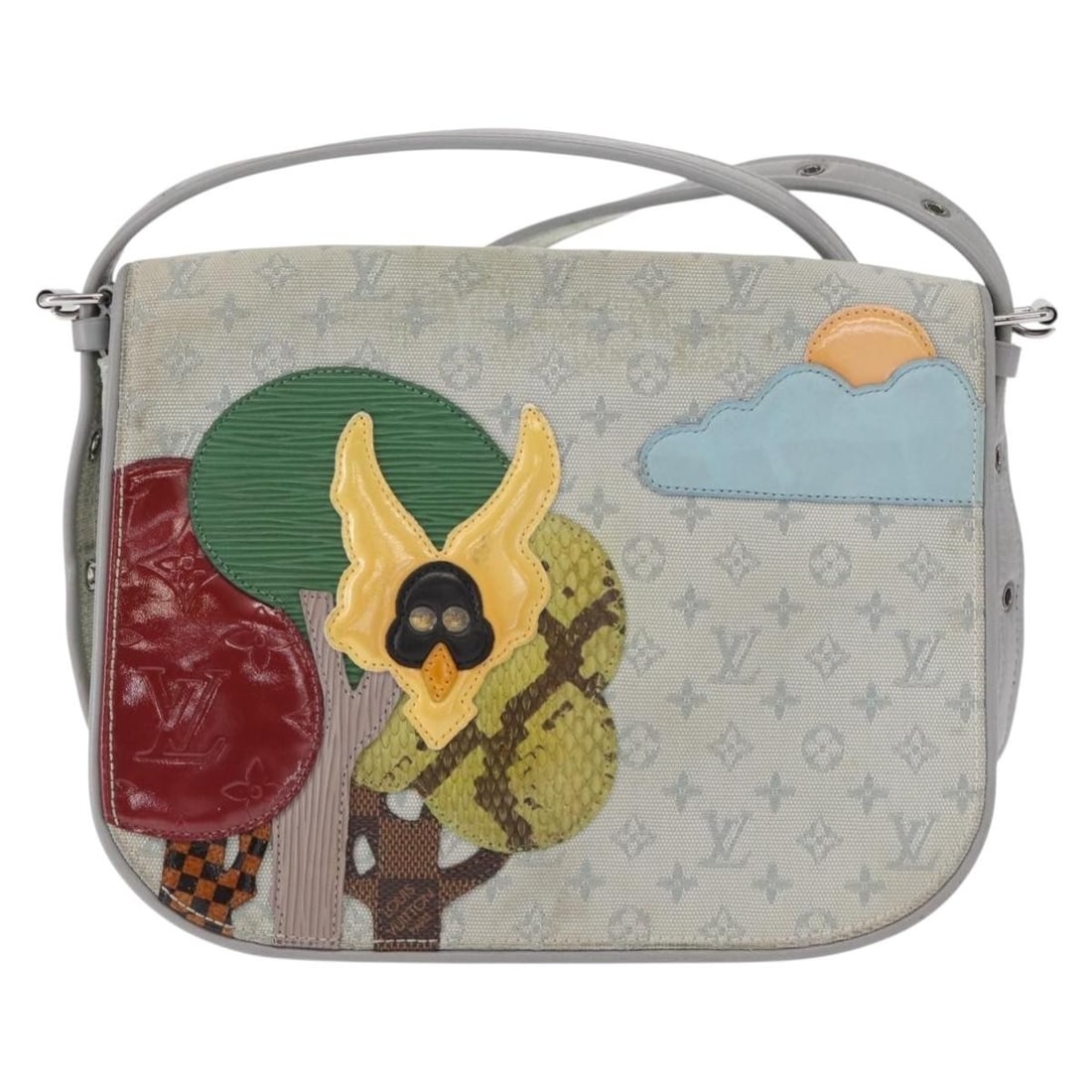 Conte de Fees Musette Canvas Shoulder Bag by Louis Vuitton Gray (1 of 18)