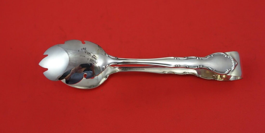 Gorham Andante Sterling Silver Ice Tong 7 Vintage Serving Piece (1 of 2)