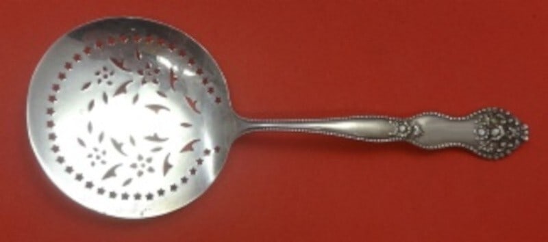 Mount Vernon Adolphus Sterling Silver Tomato Server 7.5" Floral Design (1 of 2)