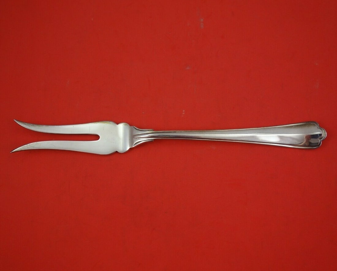 Buccellati Saint Mark Sterling Silver 2-Tine Buffet Fork 10 1/4" (1 of 3)