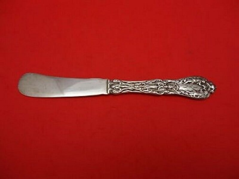 Gorham Paris Sterling Silver 7 Inch Cheese Knife Flat Handle (1 of 1)