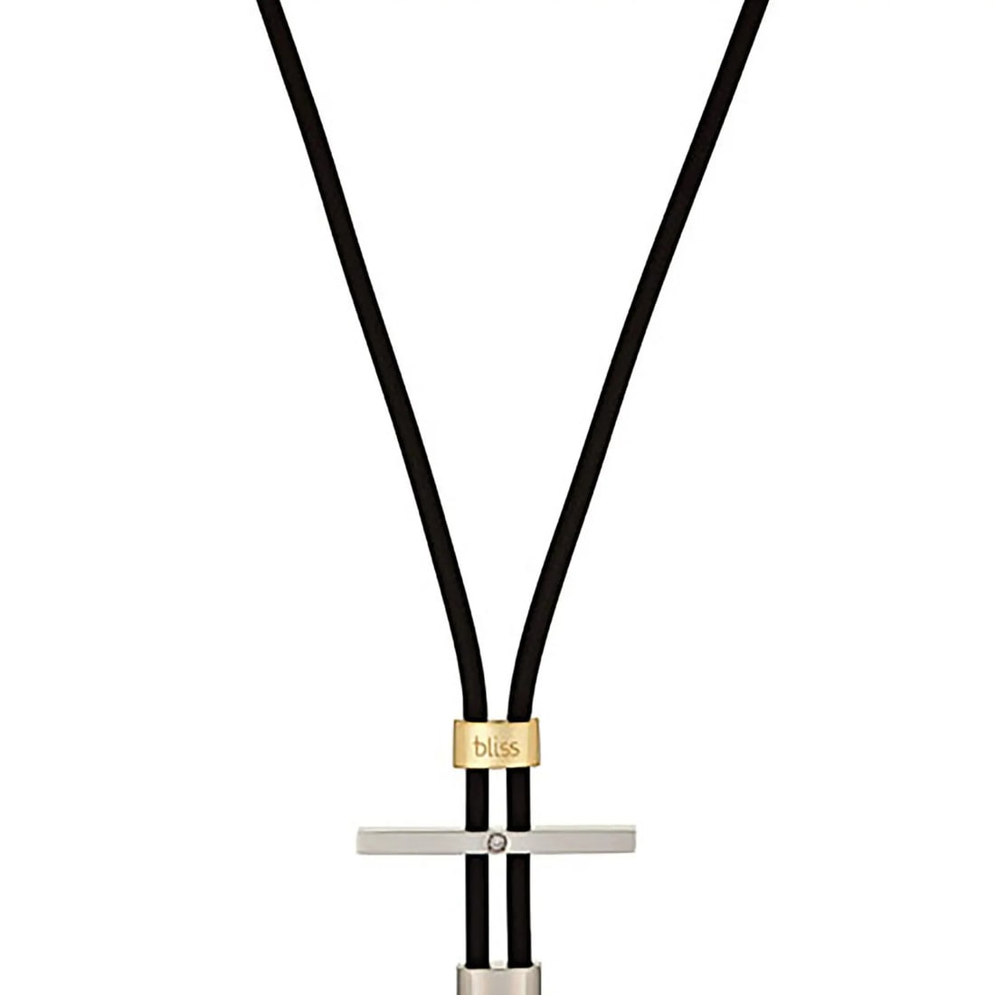Bliss by Damiani Mistral Cord Necklace 18K Gold Diamond Pendant (1 of 5)