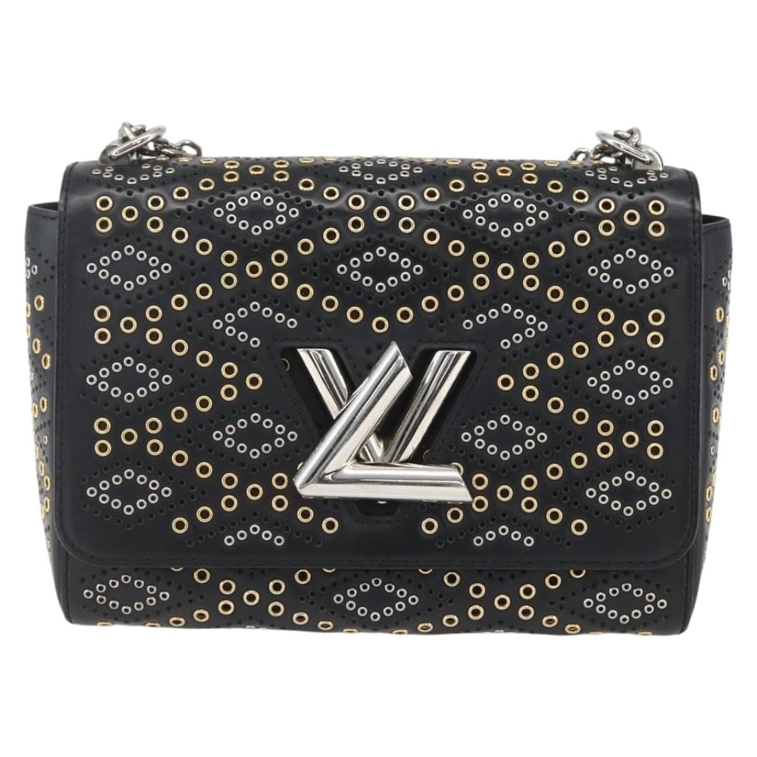 Louis Vuitton Limited Edition Leather Twist Grommet Shoulder Bag (1 of 18)