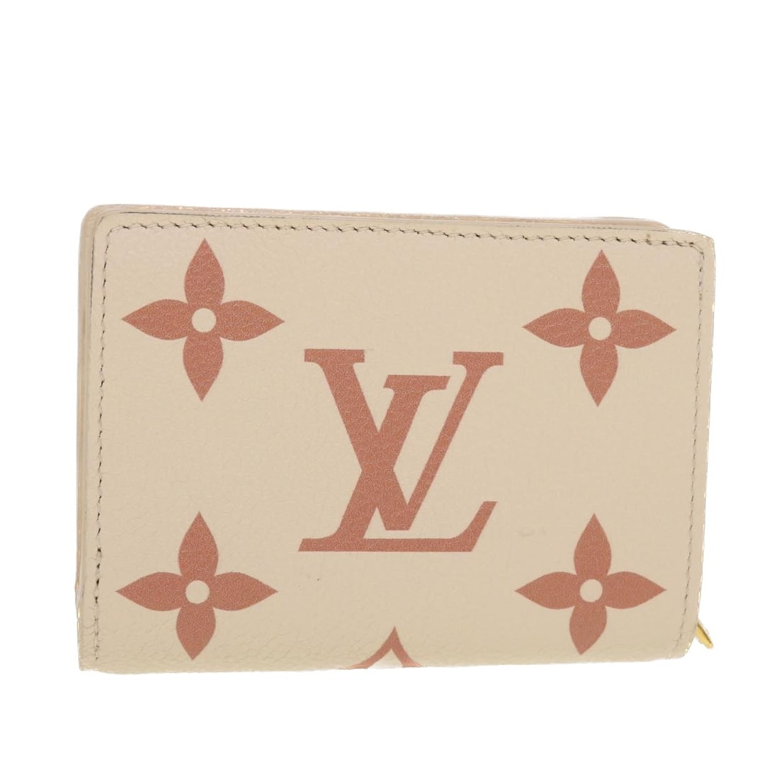LOUIS VUITTON Monogram Empreinte Clare Wallet White M81927 (1 of 18)