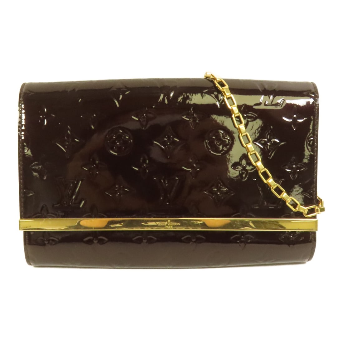 Louis Vuitton Ana Monogram Vernis Red Patent Shoulder Bag M90093 GHW (1 of 16)