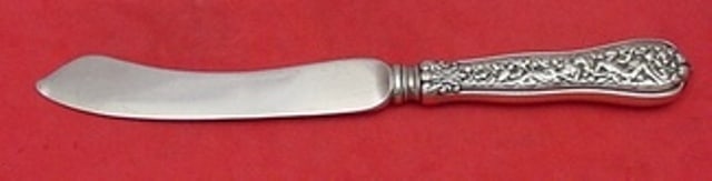 Tiffany & Co Olympian Sterling Silver Dolphin Fish Knife 7 1/8": Tiffany & Co Olympian Sterling Silver Dolphin Fish Knife 7 1/8" Discover the elegance of the Olympian pattern from Tiffany & Co. with this exquisite sterling silver fish knife. Crafted with a hollow h