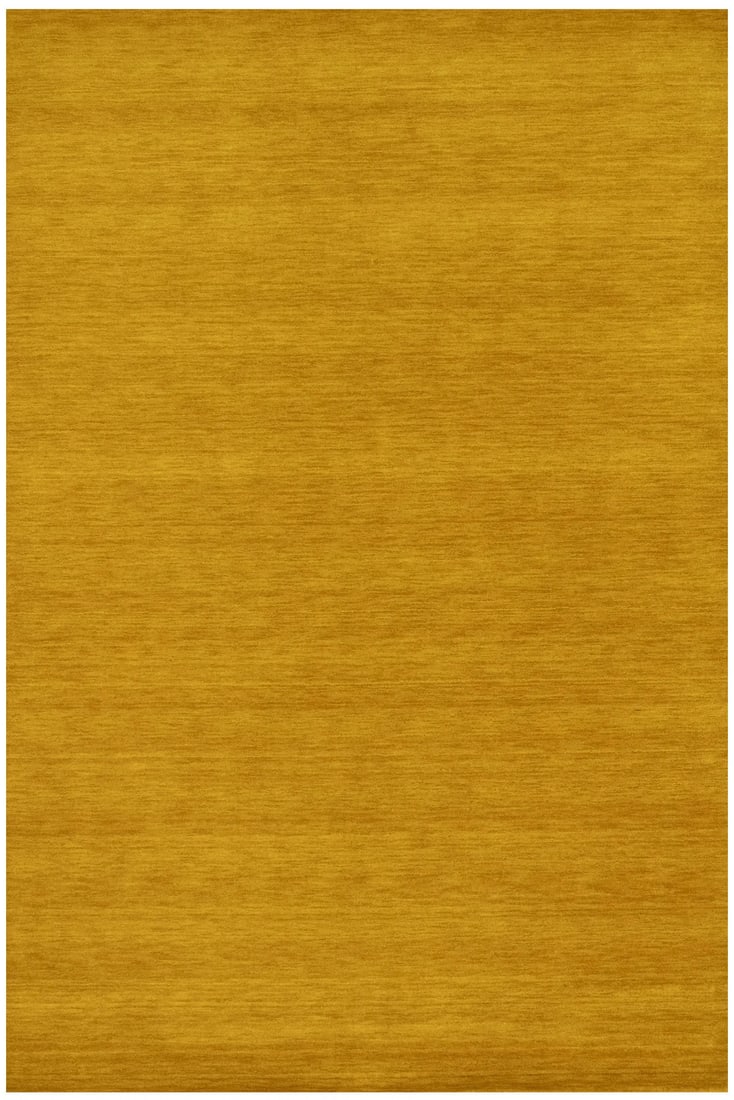 Marigold Hand-Loomed Wool Rug 6'1 x 9'1 Modern Design: Marigold Hand-Loomed Wool Rug 6'1 x 9'1 Modern Design Enhance your home decor with this stunning Marigold Solid Design Hand-Loomed Gabbeh Wool Rug. Measuring 6'1" x 9'1", this rectangular area rug fea