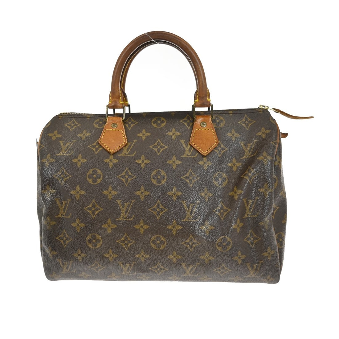 Louis Vuitton Speedy 30 Monogram Canvas Satchel with Double Handles (1 of 11)