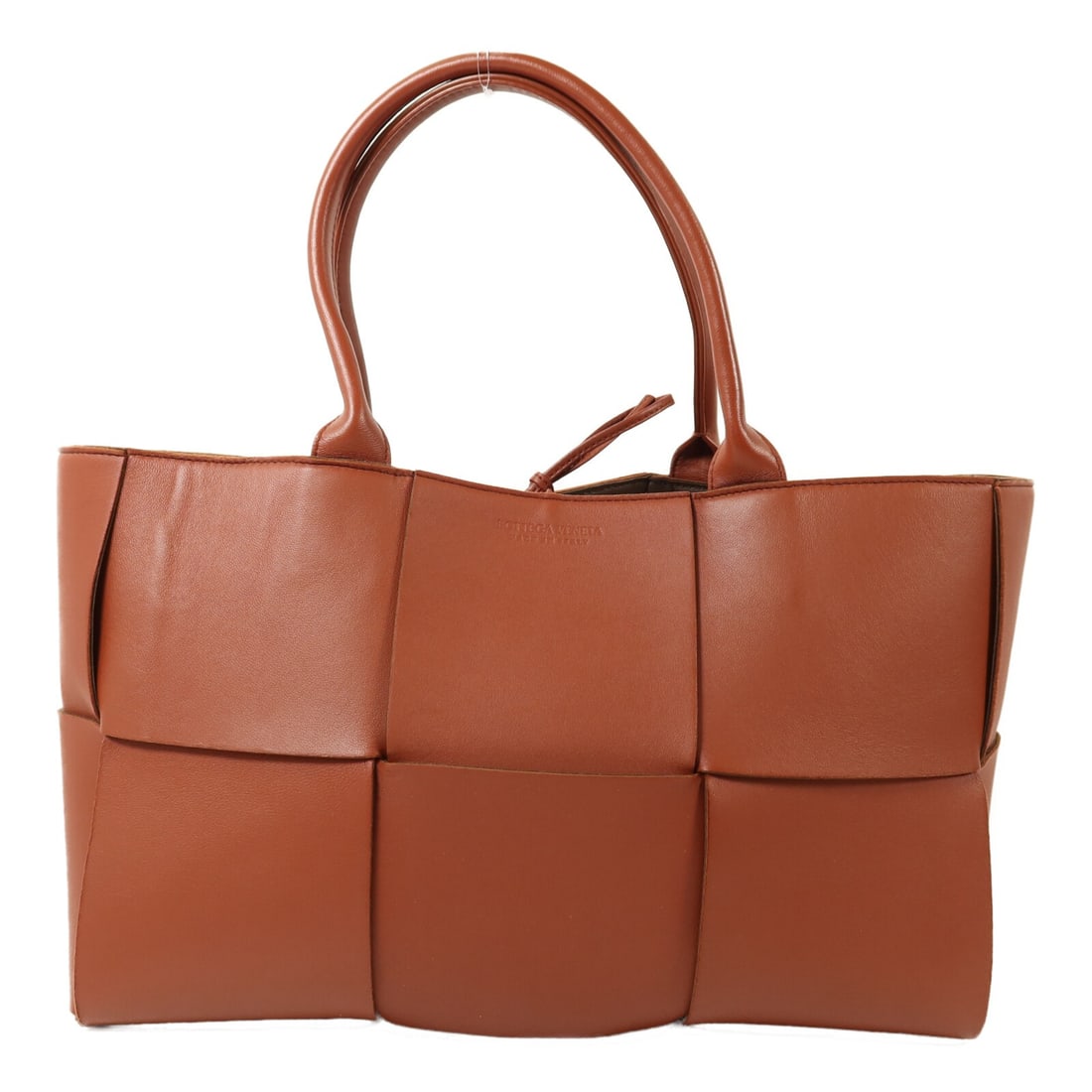 Bottega Veneta Arco Brown Calfskin Leather Tote Bag (1 of 14)