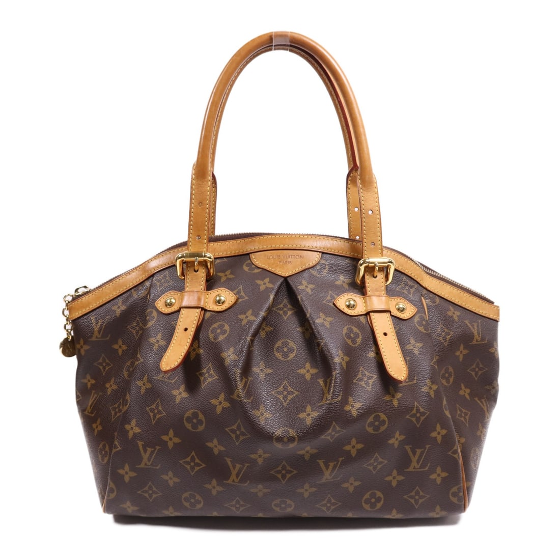 LOUIS VUITTON Tivoli GM Shoulder Bag M40144 Monogram Brown (1 of 18)
