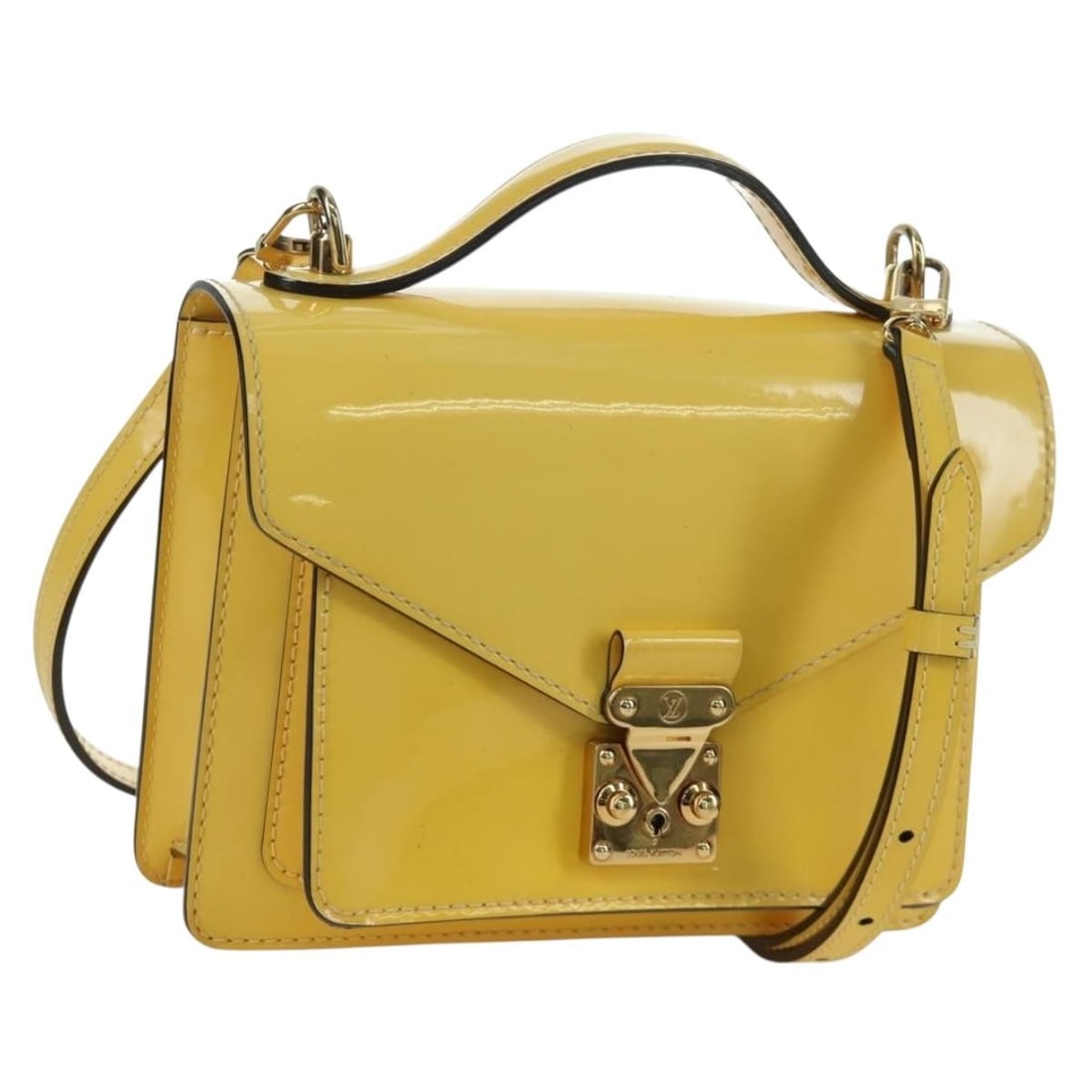 Louis Vuitton Monceau BB Epi Leather Pistachian Handbag with Shoulder Strap (1 of 18)