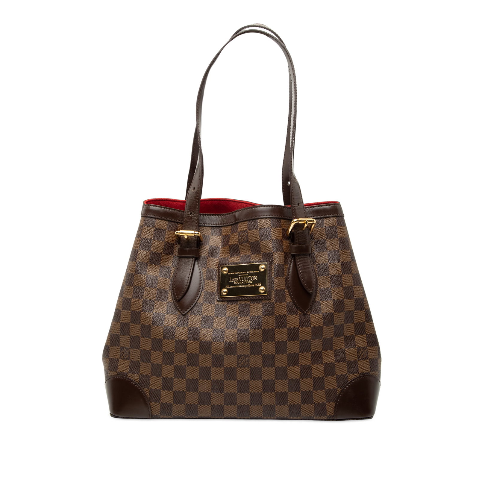 Louis Vuitton Hampstead MM Shoulder Bag in Damier Ebene Canvas (1 of 6)