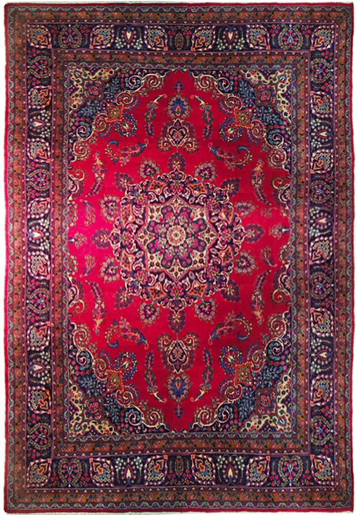 Handmade Persian Tabriz Rug 9.6 x 13 Red Pink Wool Luxury: Handmade Persian Tabriz Rug 9.6 x 13 Red Pink Wool Luxury Free continental US Shipping Experience the essence of luxury with this exquisite 9.6 x 13 Red Pink Persian Tabriz Rug, handcrafted by skilled