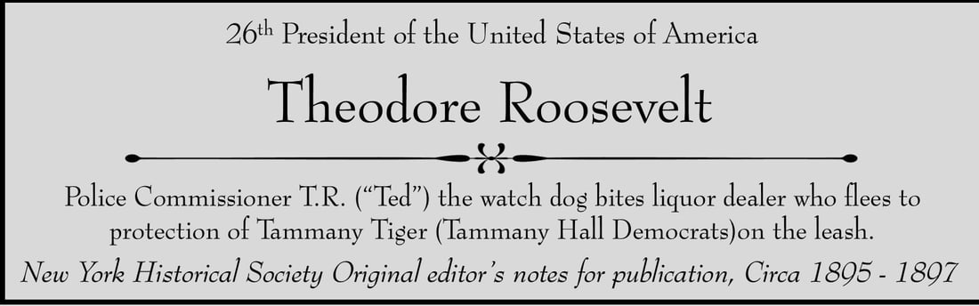 Theodore Roosevelt 1902 Publication Proofs Politics Watch Dog Framed (1 of 6)
