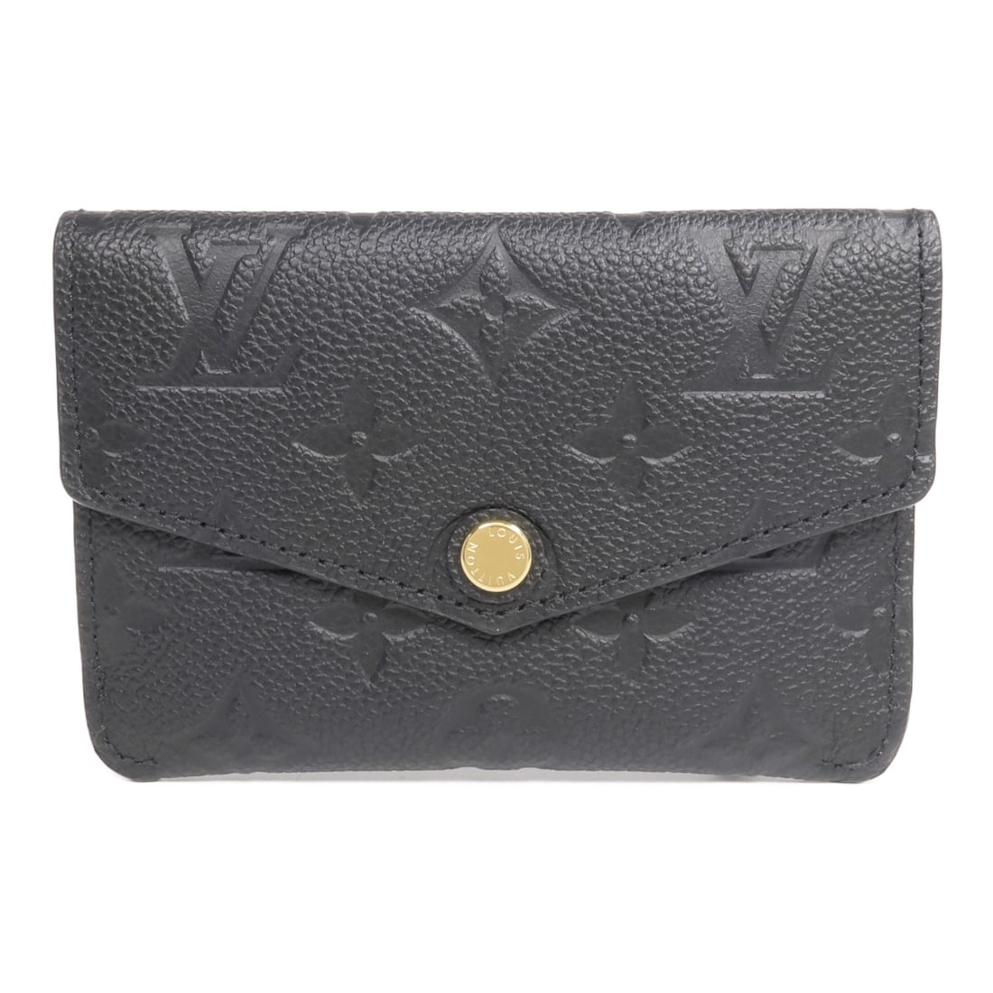 Louis Vuitton Monogram Empreinte Black Calfskin Coin Purse M60633 (1 of 17)