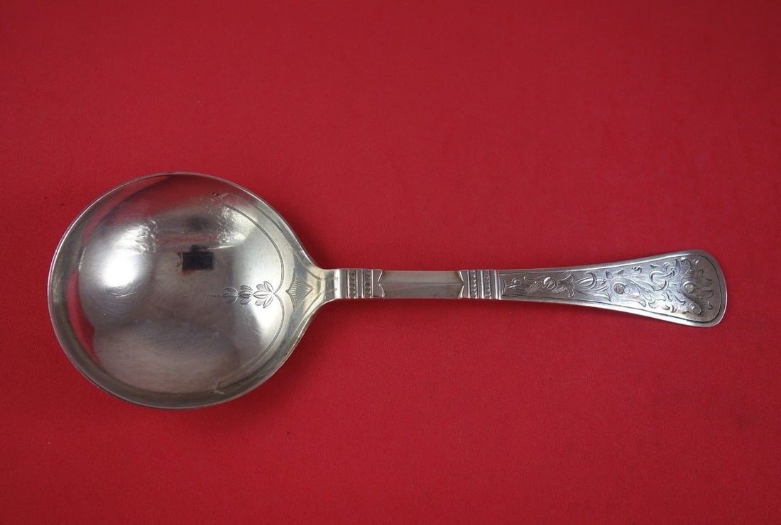 Gorham Fifteenth Century Sterling Silver Pea Spoon 8.5 Inch (1 of 2)