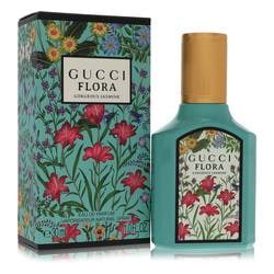 Flora Gorgeous Jasmine Eau De Parfum Spray By Gucci: Flora Gorgeous Jasmine Eau De Parfum Spray By Gucci Flora Gorgeous Jasmine Perfume by Gucci Size: 1 oz Eau De Parfum Spray PLEASE NOTE: Framed, Large, or heavy items do not have shipping costs include