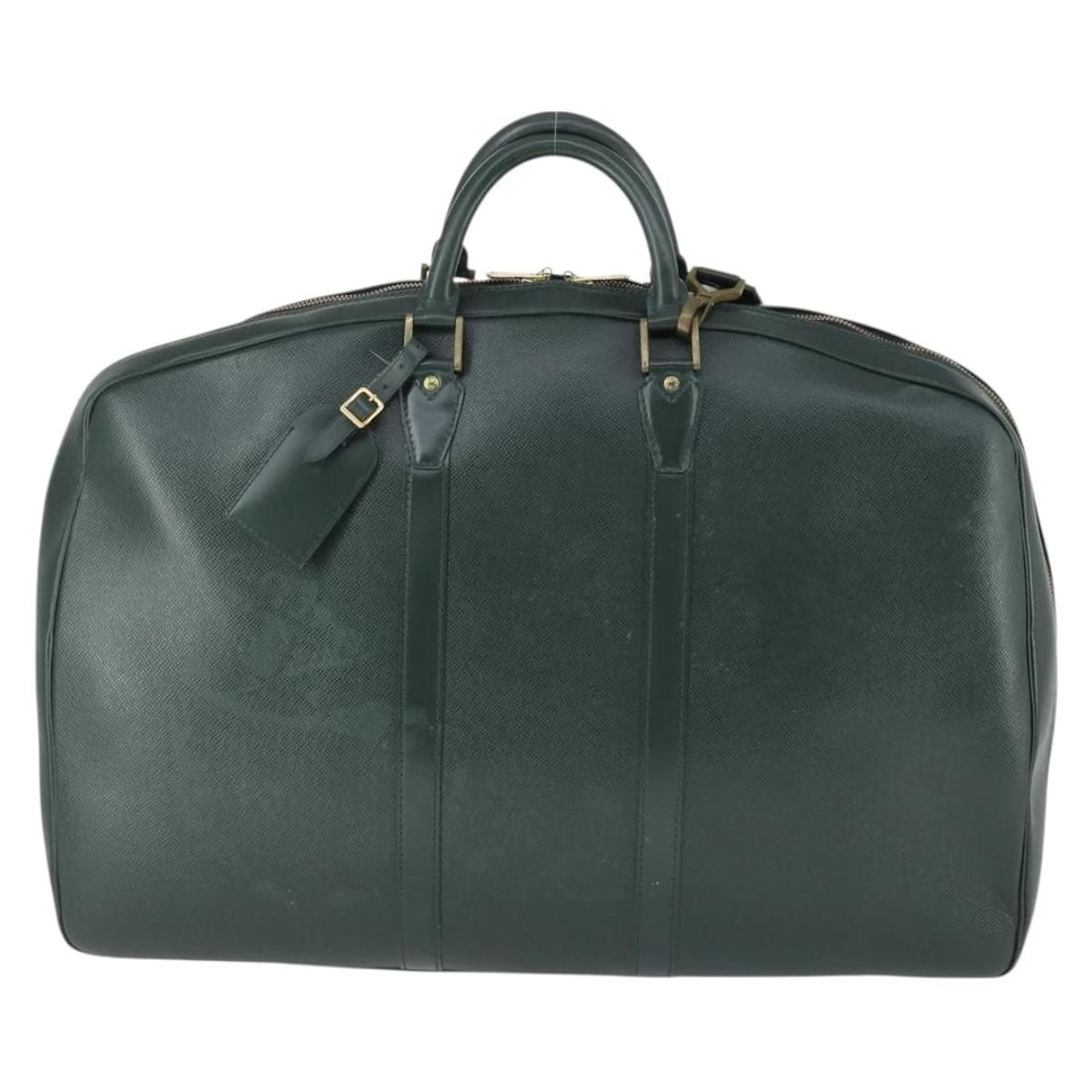 Green Taiga Leather Helanga Unisex Bag by Louis Vuitton 55cm (1 of 18)