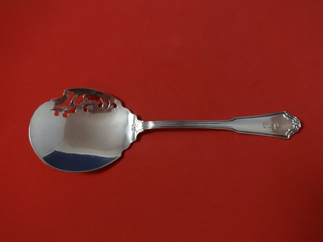 Reed & Barton Jacobean Sterling Silver Tomato Server 9 3/8" (1 of 1)