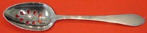 Tiffany & Co. Faneuil Sterling Silver Slotted Spoon 9-Hole Custom (1 of 1)