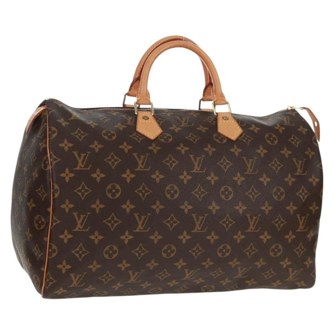 Louis Vuitton Speedy 40 Monogram Canvas Handbag M41522 with Dust Bag (1 of 18)
