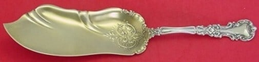 International Sterling Avalon Fish Server Gold-Washed 11 3/4 Inches (1 of 2)