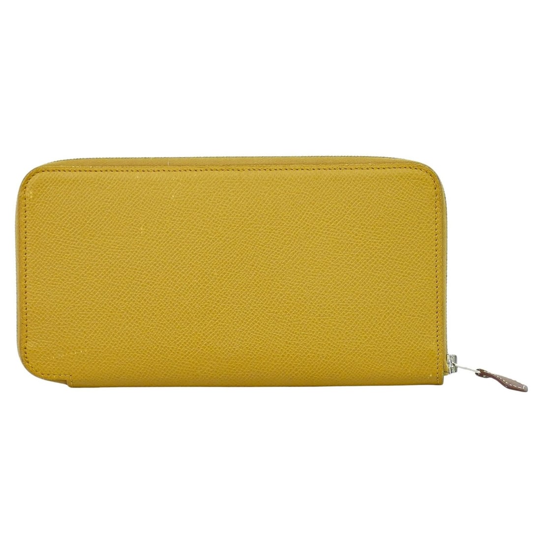 Hermes Azap Silkin Beige Leather Wallet 20cm by 10cm (1 of 18)