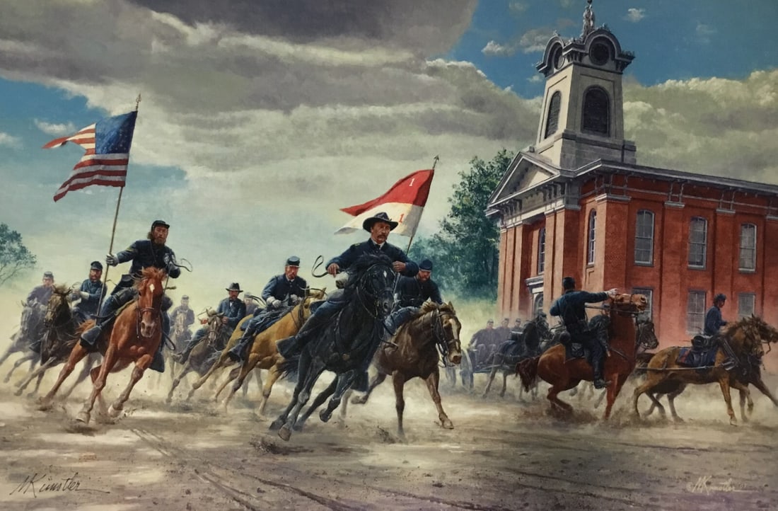 Mort Kunstler Rendezvous with Destiny Limited Edition Signed Giclee Print (1 of 3)