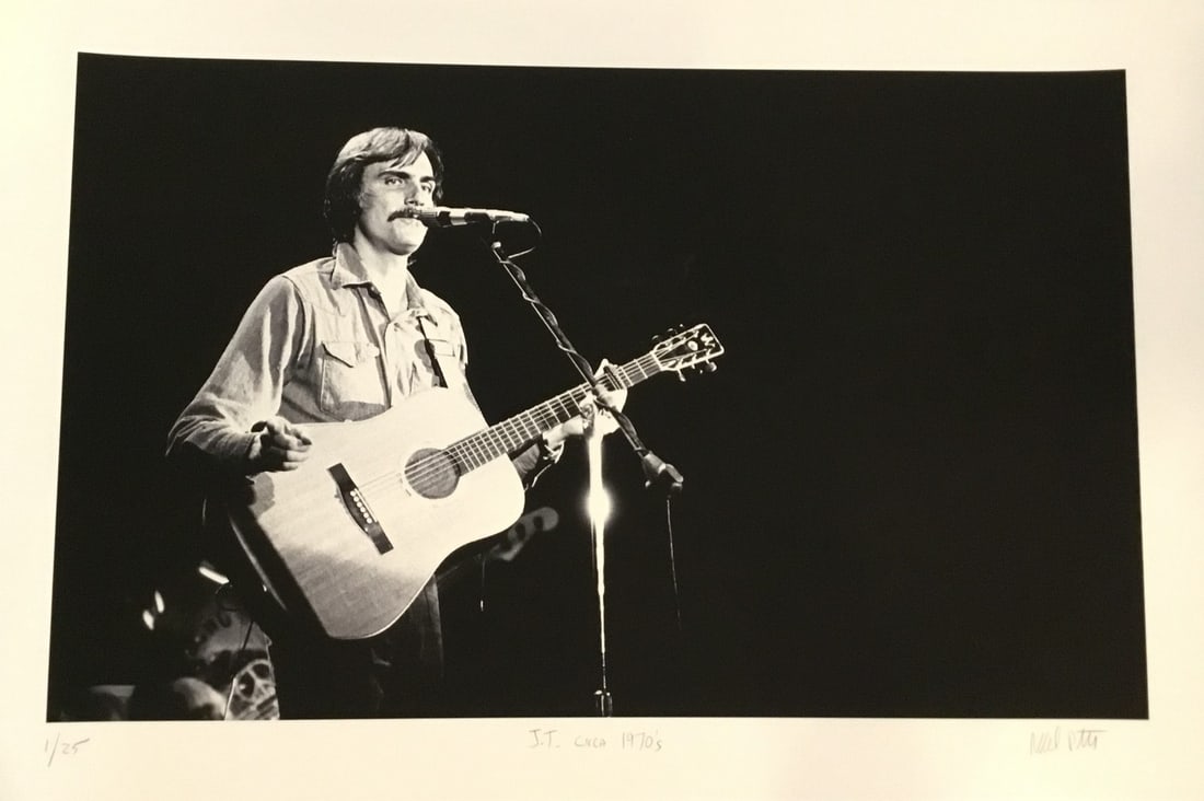 James Taylor J.T. Limited Edition Giclee Signed by Neil Portnoy (1 of 4)