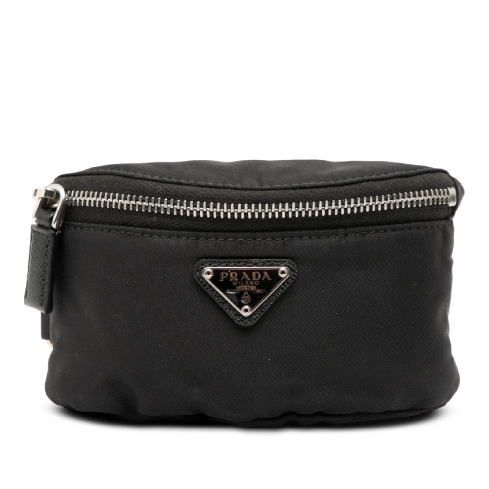 Black Prada Mini Re-Nylon Arm Pouch Travel Accessory (1 of 6)