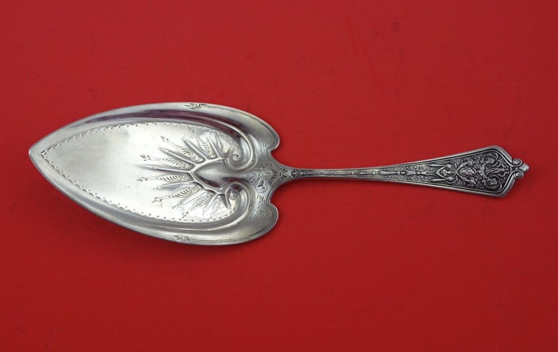 Gorham Lady Washington Sterling Silver Brite-Cut Pie Server 9" (1 of 2)