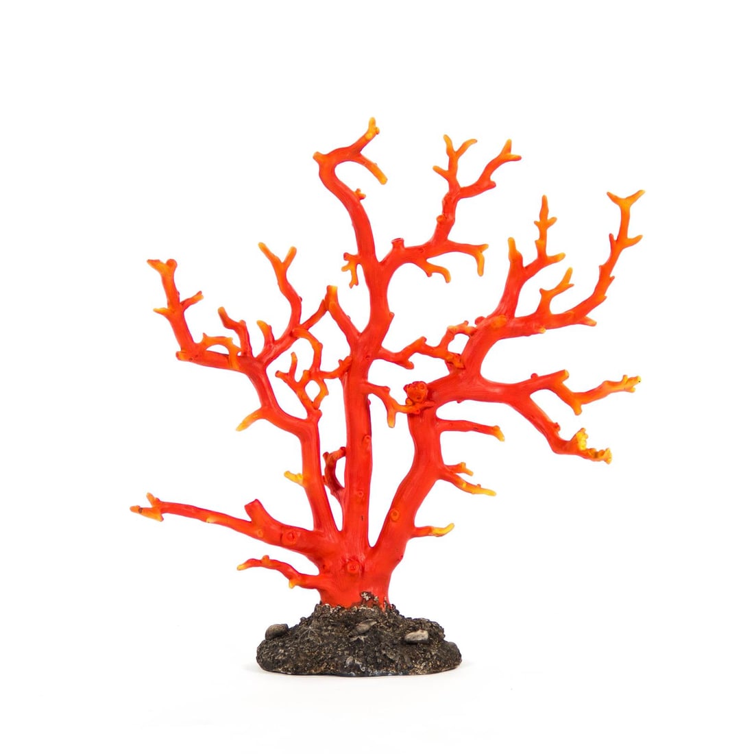 Coastal Style Red Coral Sculpture by Zentique in Persimmon Finish (1 of 3)