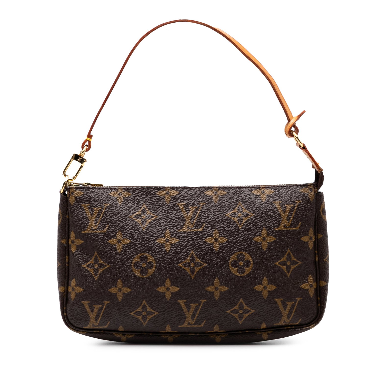 Louis Vuitton Monogram Pochette Accessoires with Repainted Handle (1 of 7)
