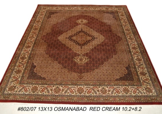 Handmade Tabriz Mahi Rug 8'2 x 10'2 Bold Patterns (1 of 5)