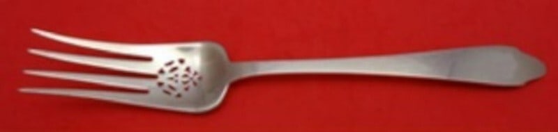 Tiffany & Co Clinton Sterling Silver Cold Meat Fork 8 7/8" (1 of 2)