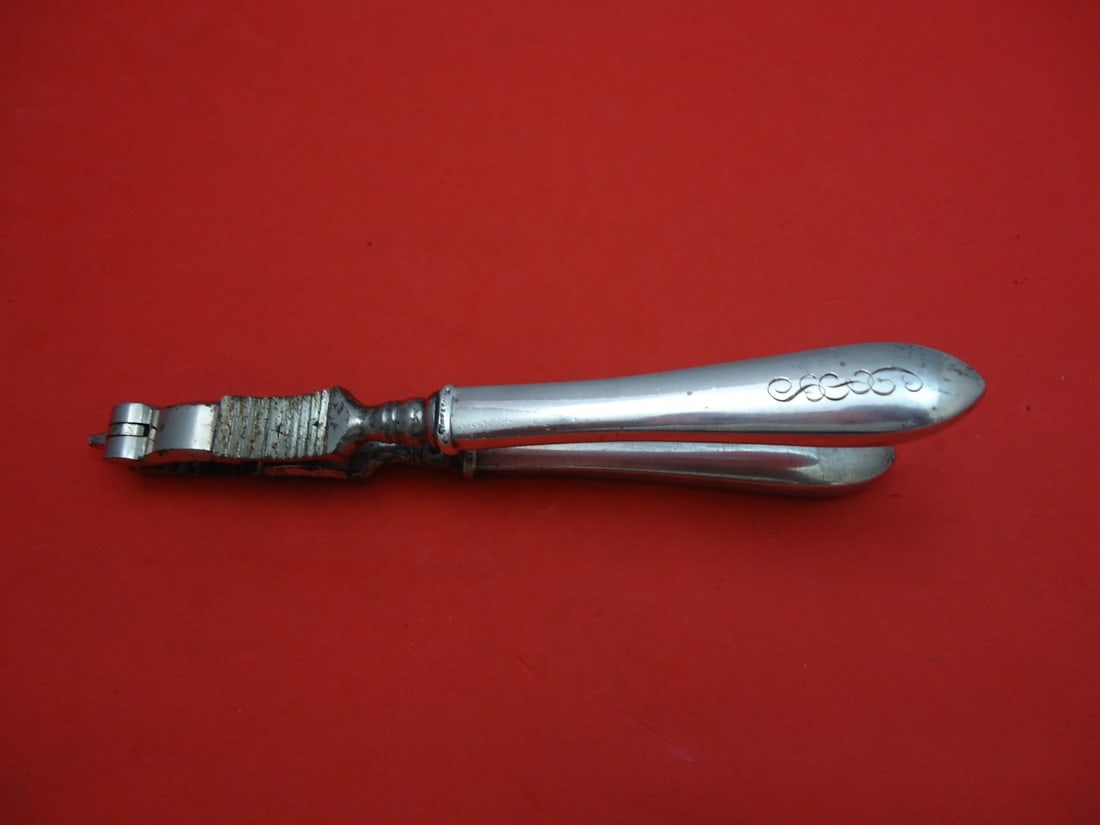 Kirk-Stieff Wadefield Sterling Silver Nut Cracker 7 Inch Monogrammed (1 of 1)