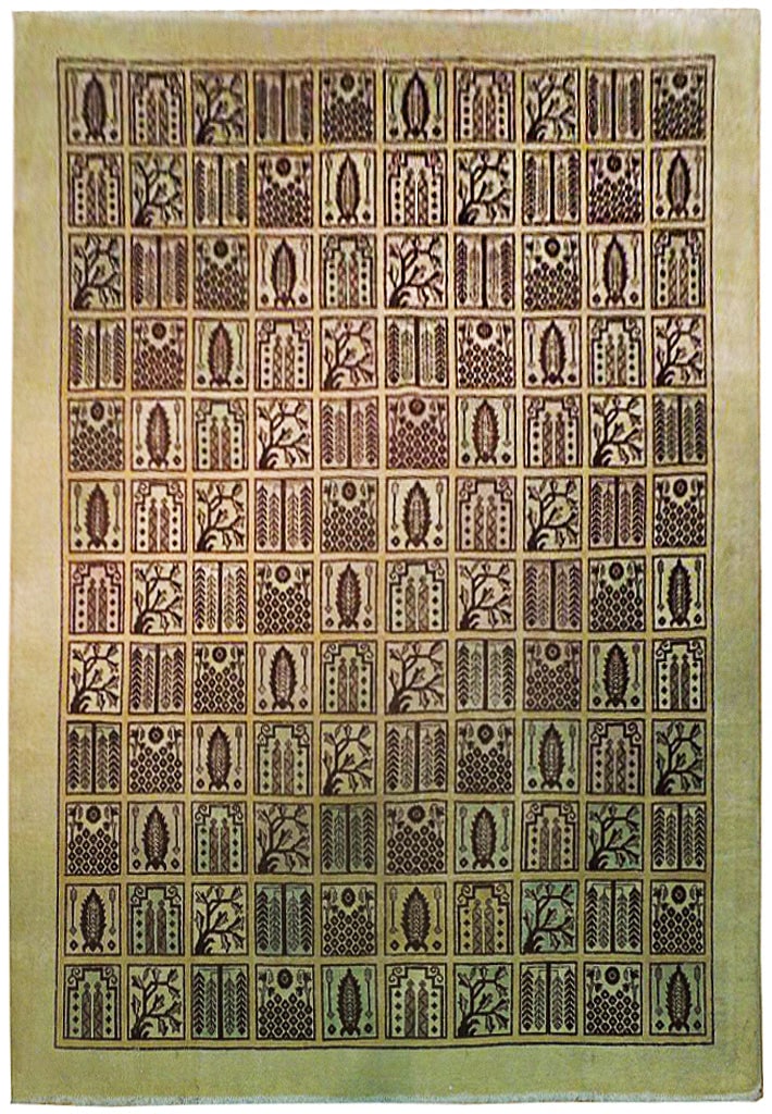 9'10 x 12'7 Multi-Color Semi Antique Persian Bakhtiari Rug (1 of 6)