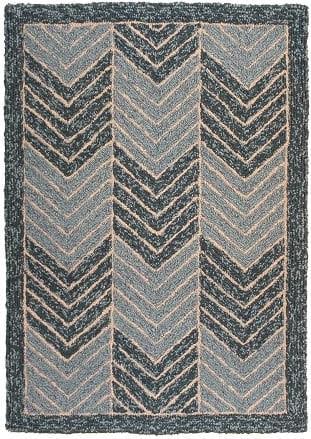 Contemporary Chevron Blue Outdoor Rug 2x8 Durable Polypropylene: Contemporary Chevron Blue Outdoor Rug 2x8 Durable Polypropylene Enhance your outdoor space with this Timeless Chevron Blue Outdoor Rug. Featuring a contemporary chevron pattern in a vibrant blue finis