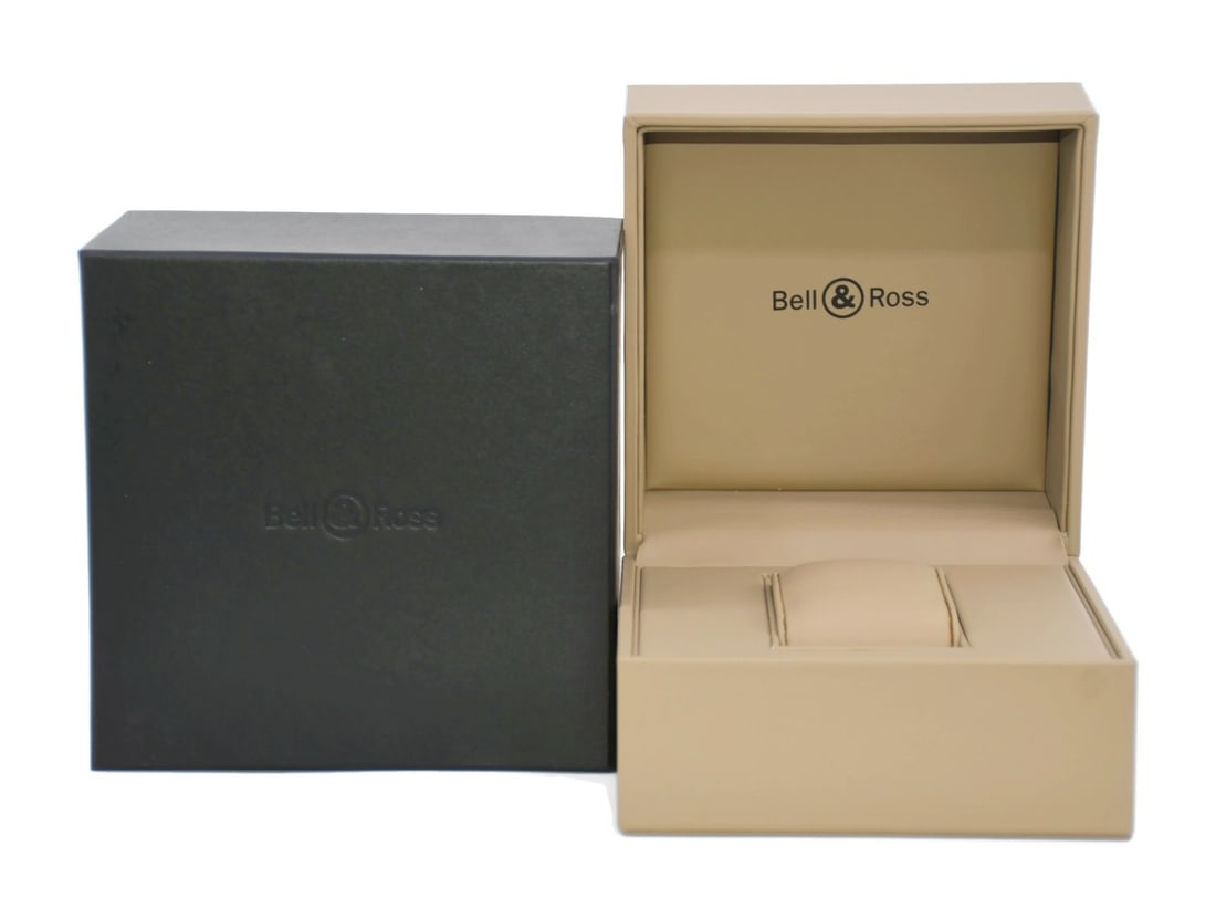 Bell & Ross Black Presentation Box for Single Watch 6x6x4 (1 of 1)