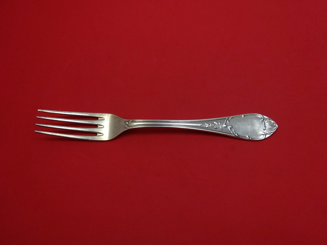 Calegaro Italy Sterling Silver Dinner Fork Luigi XVI 8 Inch (1 of 2)