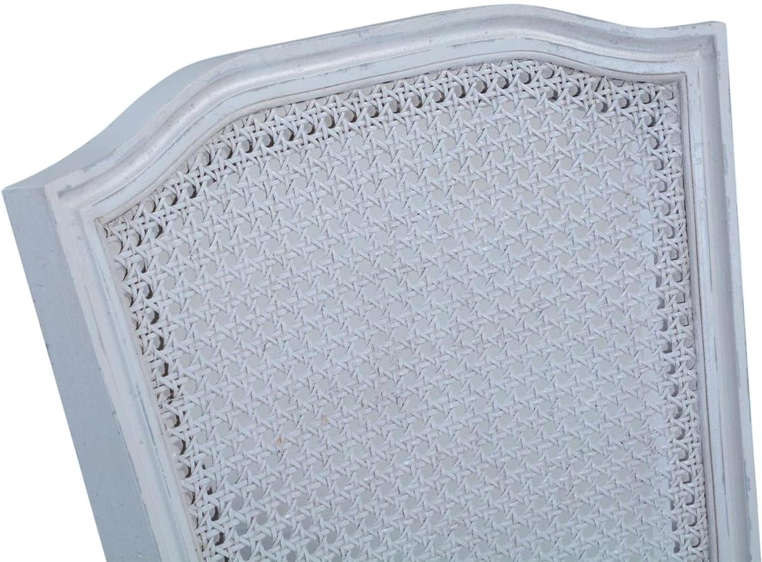 Ellen Louis XVI Side Chair USA Made White Sand Linen (1 of 6)