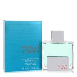 Solo Intense Eau De Cologne Spray By Loewe: Solo Intense Eau De Cologne Spray By Loewe Solo Intense Cologne by Loewe, This oriental woody scent for men is dynamic and modern. The fragrance opens with notes of thyme, guava and lavender, followed