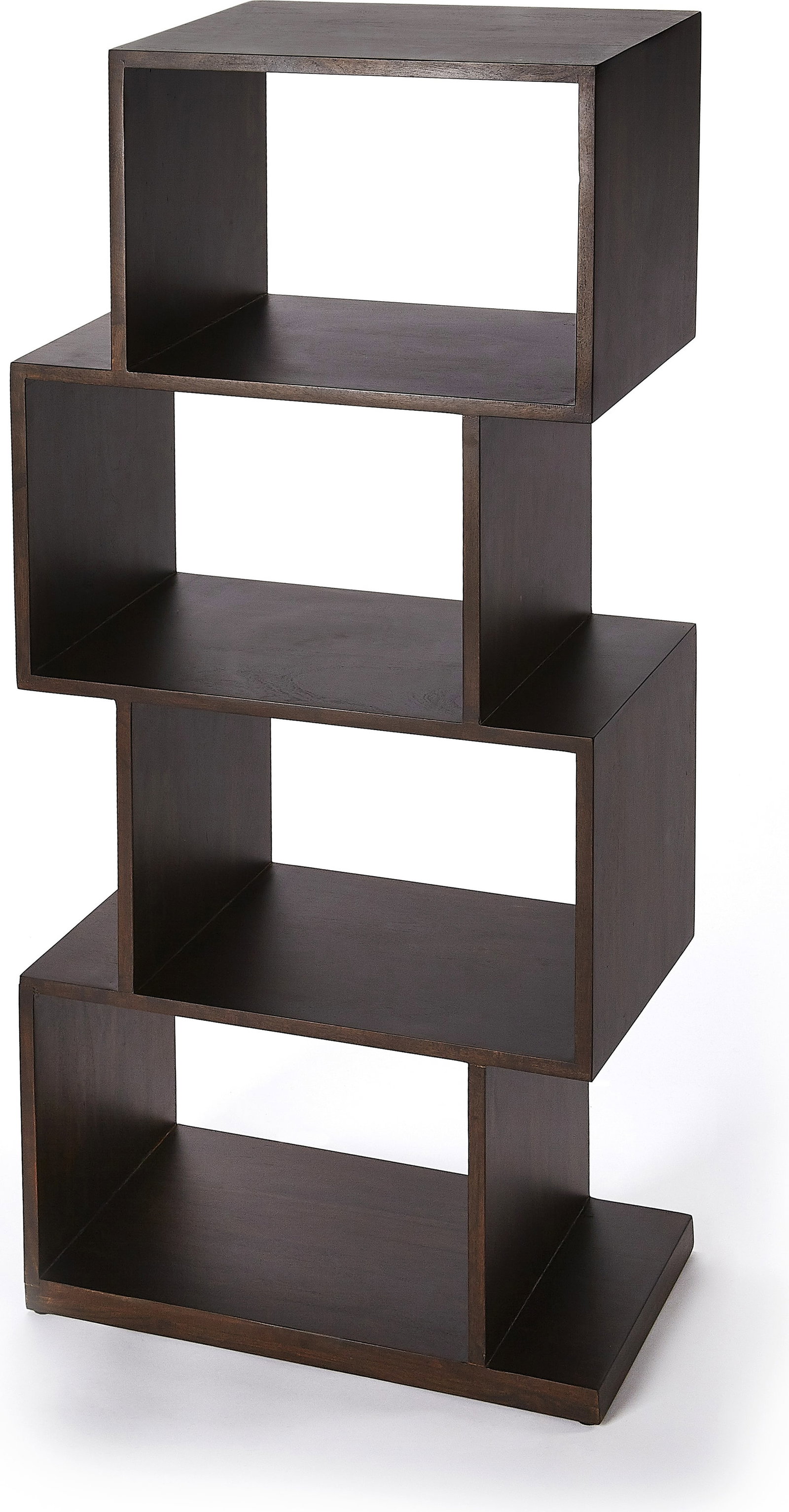 Butler Specialty Mango Wood Mid-Century Modern Bookcase 48H (1 of 9)